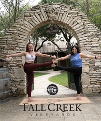 Vino Vinyasa at Fall Creek Vineyards September 21