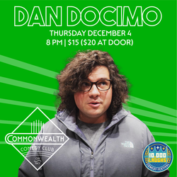 DAN DOCIMO presented by Commonwealth Comedy Club