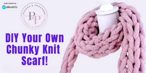 DIY Chunky Knit Scarf🧶