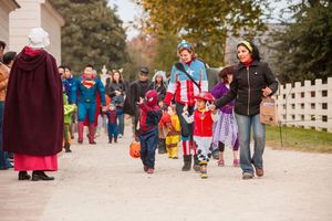 Trick-or-Treating at Mount Vernon