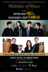 Melodies of Peace: A Commemorative Concert Marking 80 Years of Korean Liberation (Sept. 19 & 20)