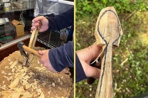 Spoon Carving at the Arb