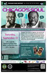 FREE Curtis Mayfield/Gwendolyn Brooks Concert at Garfield Park
