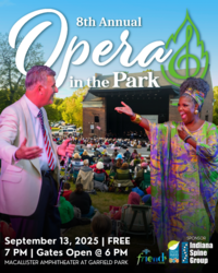 Indianapolis Opera presents 8th Annual FREE Opera in the Park