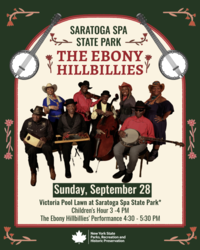 The Ebony Hillbillies Concert at Saratoga Spa State Park