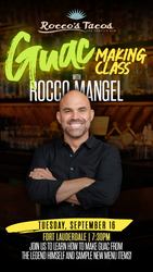 National Guacamole Day at Rocco's Tacos