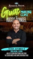 National Guacamole Day at Rocco's Tacos