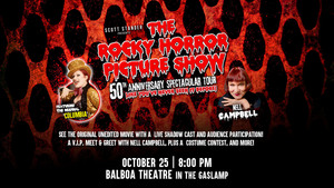 The Rocky Horror Picture Show 50th Anniversary Spectacular Tour With Nell Campbell