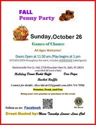 Fall Penny Party