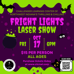 Halloween Fright Lights Laser Show