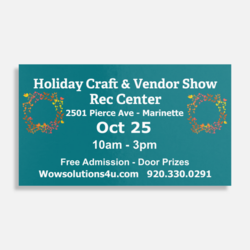 Rec Center Fall Craft & Vendor Show