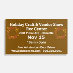 Rec Center Holiday Craft & Vendor Show