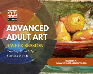 Advanced Adult Art Class (6 weeks)
