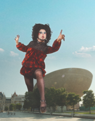 Drag show with Typhoid Mary and DJ RVMBA