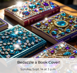 Bedazzle Your Book Cover