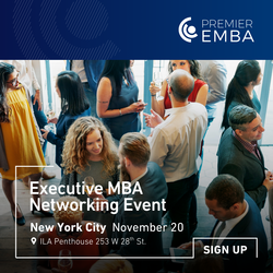Executive MBA Networking Cocktail Event, New York City