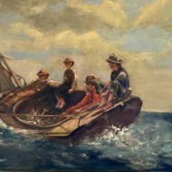 Master Copyists at Nepenthe Gallery