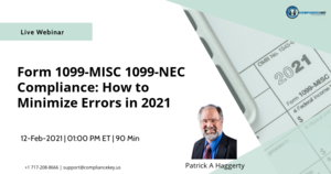 Form 1099-MISC 1099-NEC Compliance: How to Minimize Errors in 2021