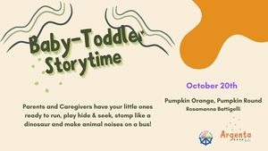 Baby-Toddler Storytime: Leaves and Clicks and Pumpkin Round!