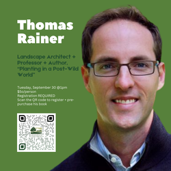 An Afternoon with Thomas Rainer, Noted Landscape Architect + Author + Professor