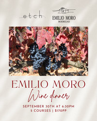 Emilio Moro Wine Dinner