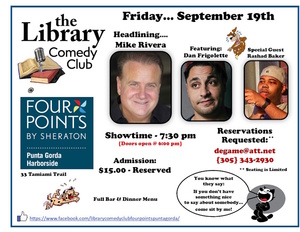 The Library Comedy Club Show