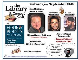 The Library Comedy Club Show