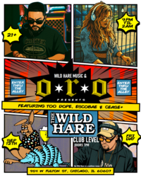 Wild Hare Music & OROEnt. presents:Club Level Vibes Friday Sept. 12th feat:Too Dope, Escobae & CEASE