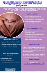 Free Birth Doula Training