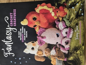 Fantasy crochet creature book signing