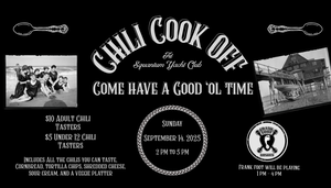 Squantum Yacht Club Chili Cook Off - September 14th