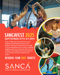 SANCAFEST 2025 | Free Circus Showcase & Open House