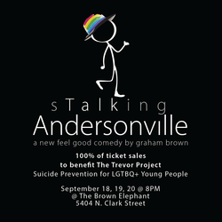 Graham Brown Presents “sTalking Andersonville,” Sept. 18-20 at the Brown Elephant