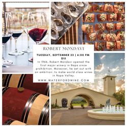 Robert Mondavi Winery Tasting