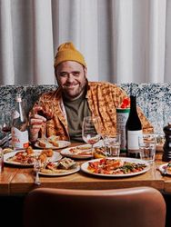 Christian Petroni's Cookbook Party at Ella's