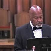 A beautiful bass baritone voice in a historic church