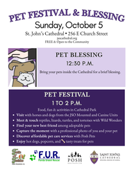 Pet Festival and Pet Blessing