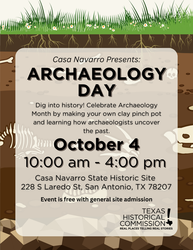 Archaeology Day at Casa Navarro