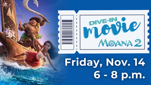Dive-In Movie at The Lodge: Moana 2