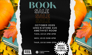 Downtown Campus Library Book Sale, Oct. 14-16