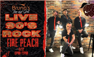 Live 90's Rock with Fire Peach!