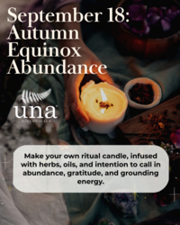 Autumn Equinox Candle Making