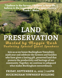 Land Preservation Hosted by Maggie Rash