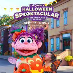 The Count's Halloween Spooktacular at Sesame Place Philadelphia