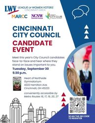 Cincinnati City Council Candidate Event