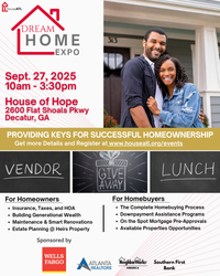 Dream HOME Expo — Free homeowner maintenance & education — Sat, Sept 27 — Decatur