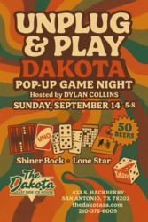 Unplug & Play: The Dakota Pop-Up Analog Game Night
