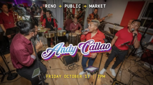 Andy y Su Orquestra Callao LIVE at Reno Public Market!