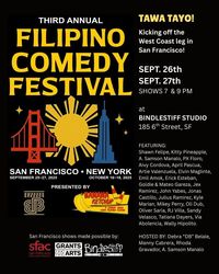 The 3rd Annual Filipino Comedy Festival - West Coast Leg