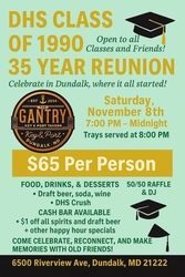 Dundalk HS Class of 1990 35th Reunion